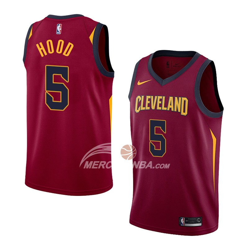 Maglia Cleveland Cavaliers Rodney Hood Icon 2018 Rosso